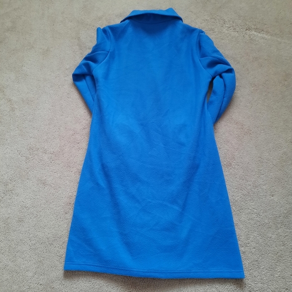 Ocean blue fleece coat - Picture 2 of 2